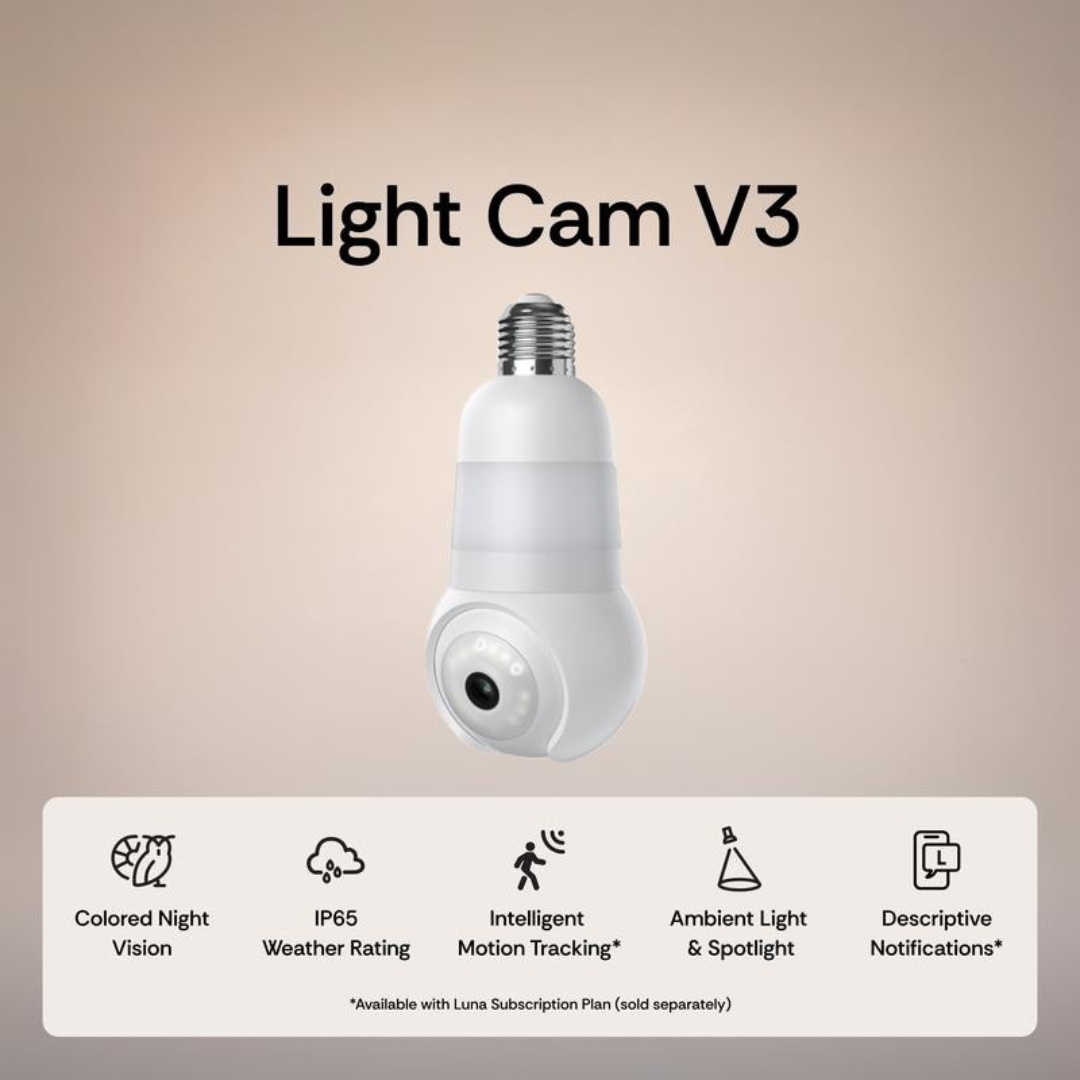 Light Bulb Security Camera